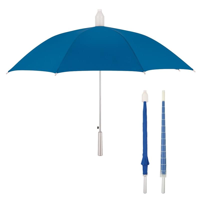 32" Collapsible Polyester Umbrella