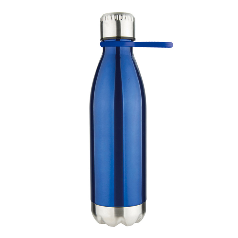 17 oz Stainless Steel Bottle With Silicone Strap