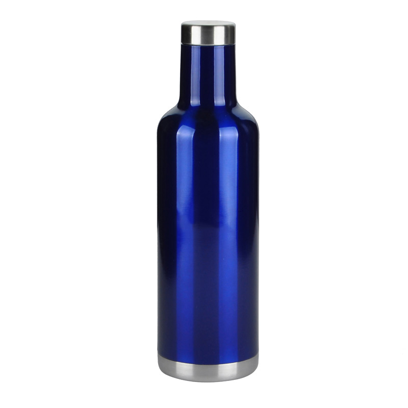 25.3 oz/750 ML Stainless Steel Wine Bottle