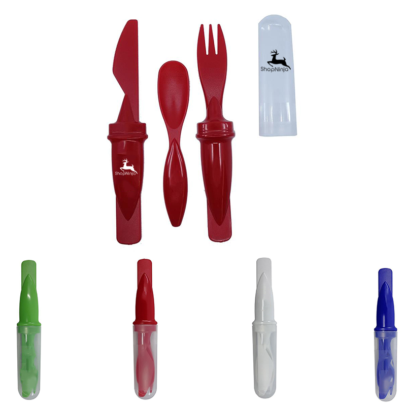 3 Piece Plastic Cutlery Set