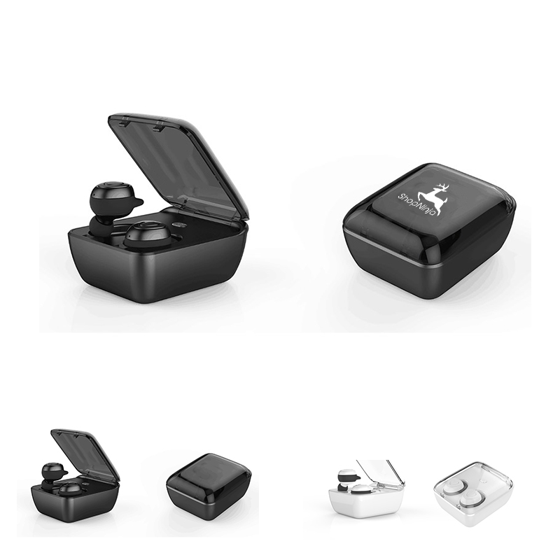 2 in 1 Flat Cover Case Bluetooth Earbuds