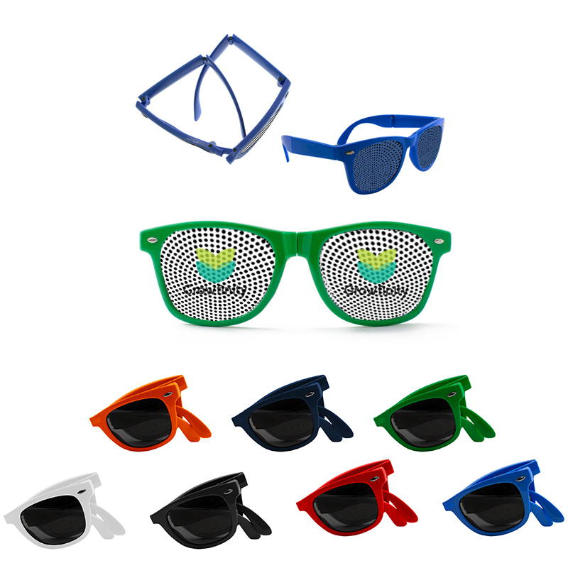 Full Color Folding Miami Sunglasses