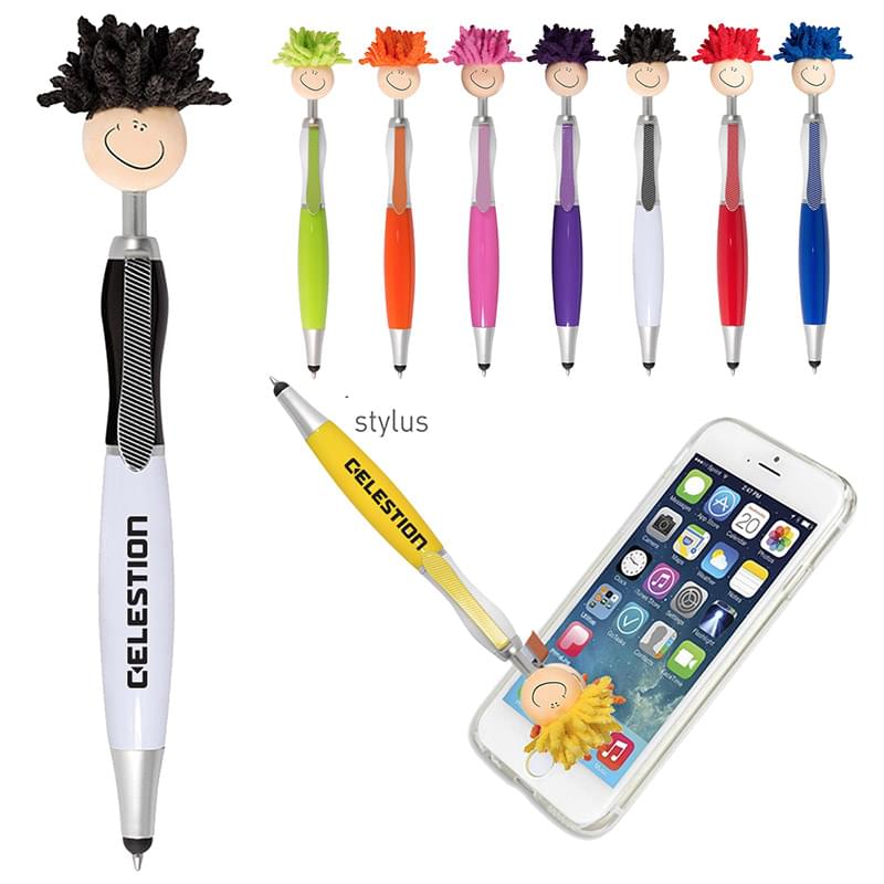2-in-1 Pen with MopToppersÂ® Screen Cleaner