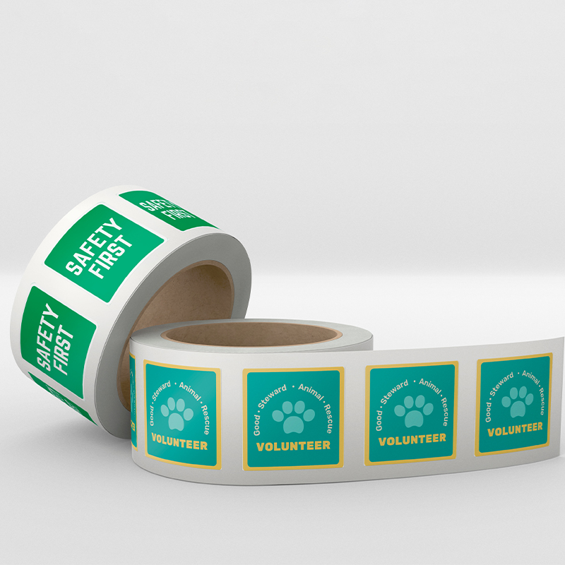 Rounded Corner Roll Labels 6x6