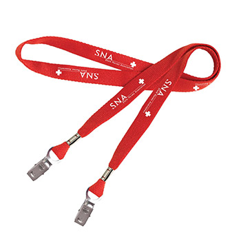 1" DOUBLE ENDED LANYARDS