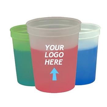 16 oz Color Changing Stadium Cups