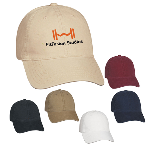 Classic Washed Cotton Cap with 6 Panel