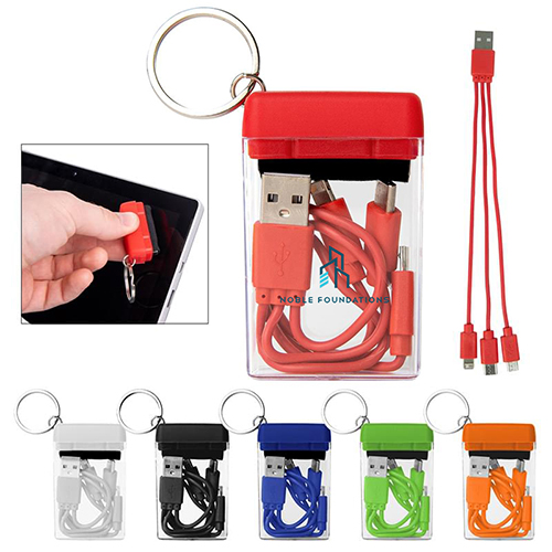 4-In-1 Charging Cable With Screen Cleaner