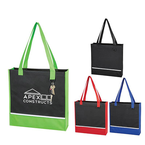 Bicolored-Accented Everyday Tote