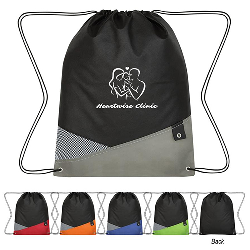 Water-Resistant Athlete's Drawstring Backpack