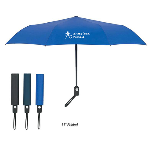 43" Foldable Umbrella with Rubberized Handle