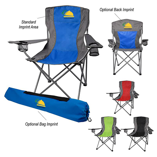 Two-tone Easy-to-carry Foldable Chair