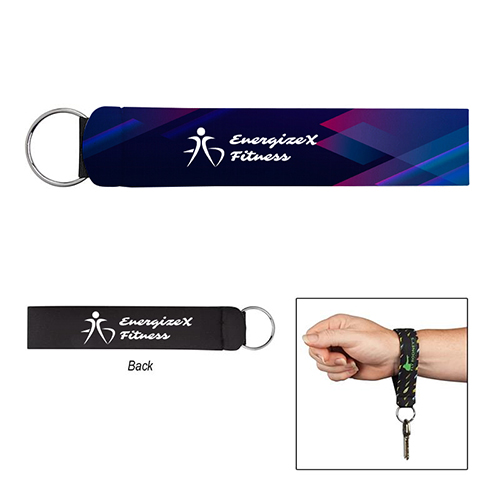 Branded Wristband and Key Tag Combo