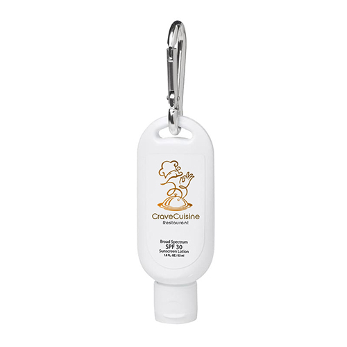 1.8 Oz. SPF 30 Sunscreen With Carabiner