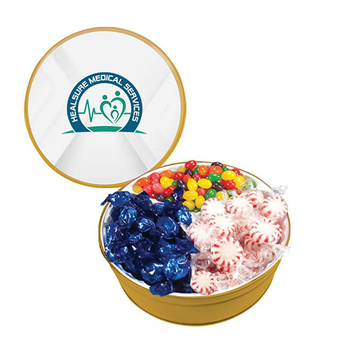 The Royal Tin- Starlite Mints, Mixed Jelly Beans, Hard Candy