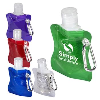 1 hand sanitizer in Foldable pouch