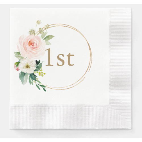 Full Color 3ply Coined Beverage Napkin