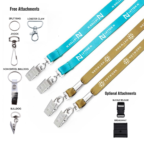1/2" DOUBLE ENDED LANYARDS